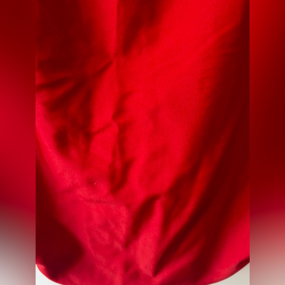 Sea By Monif C Plus Size‎ Red High Waist Bikini Bottom Size 16 - Picture 10 of 11